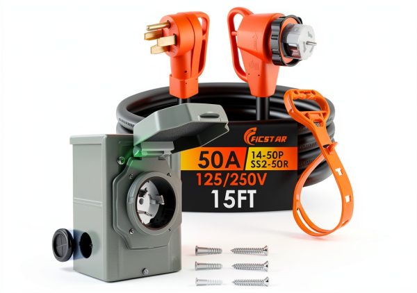 Ficstar 50amp Generator Cord Kit-0
