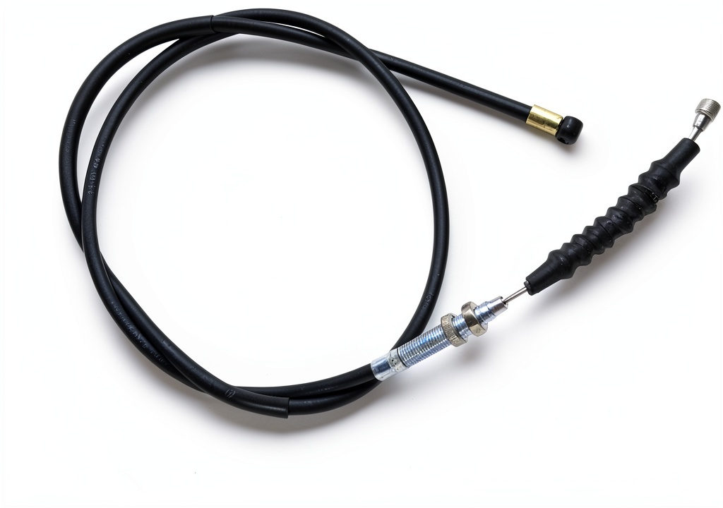 Clutch cable installation on an ATV