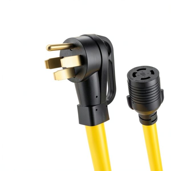 Kanayu 30A Generator Transfer Switch Cord Yellow-1