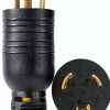 Conntek L5-20P to 5-15/20R Generator Cord-1