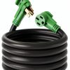 50A Standard Extension Cord by RVMATE Patio Generator Cords-7