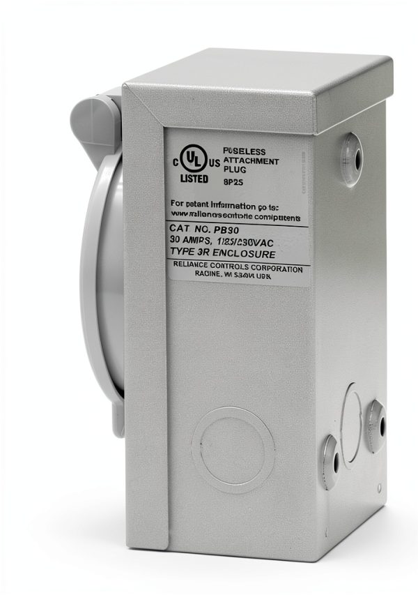 Reliance Controls Carbon Inlet Box Patio Generator-3