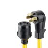 Kanayu 30A Generator Transfer Switch Cord Yellow-4