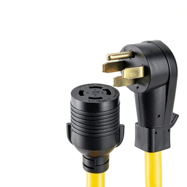 Kanayu 30A Generator Transfer Switch Cord Yellow-4