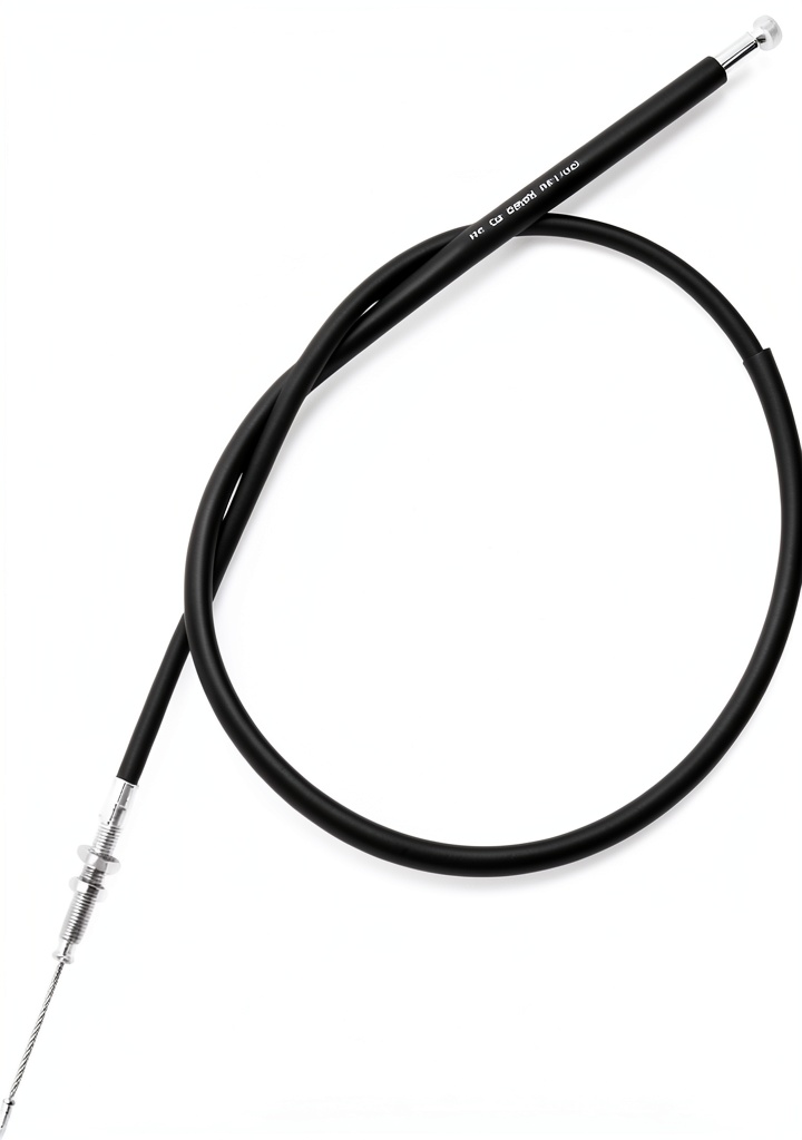 Motion Pro clutch cable installed in a vehicle's clutch system