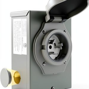 Rophor Generator Power Inlet Box 12500W Heavy Duty Copper-0
