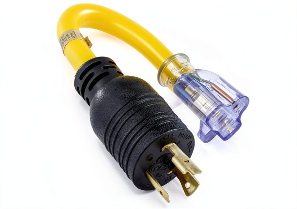 Conntek L5-20P to 5-15/20R Generator Cord-0