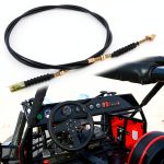 MOTOQUEEN Clutch Cable Premium Polished Design-0