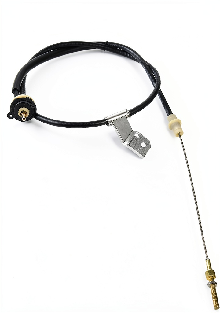 Ford clutch cable installed in a T-45 transmission