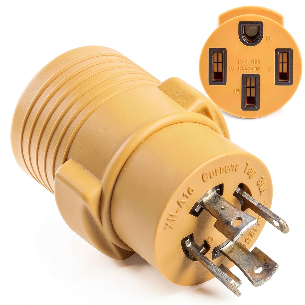 MECMO L14-30P to 14-50R Adapter