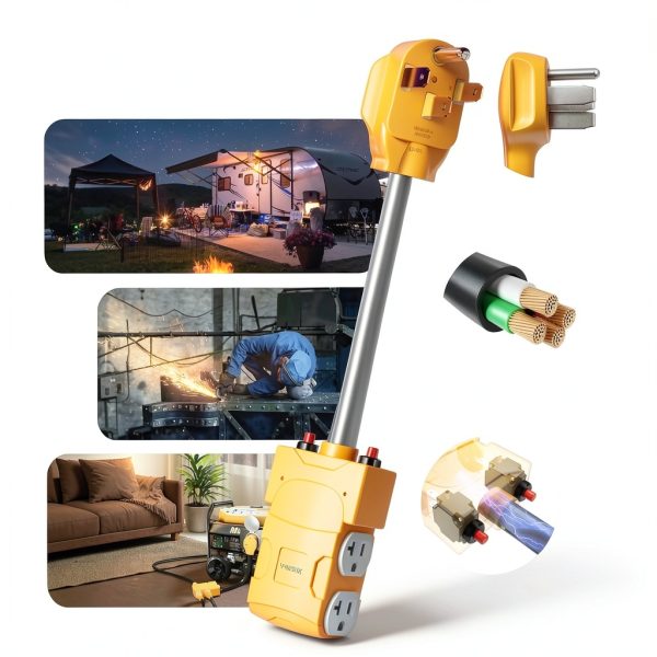 MECMO 14-50P RV Generator Cord-7