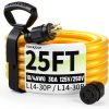 Yellow 15FT Generator Cord by Vockjour Patio-0