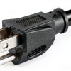 Monoprice IEC C15 Power Cord Black 6ft Generator-2