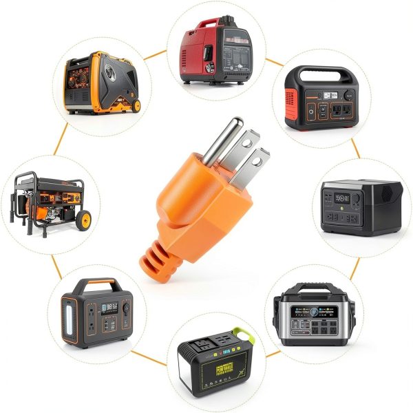 Dreyoo Generator Neutral Grounding Plug Black Orange Sizes 1-3-5