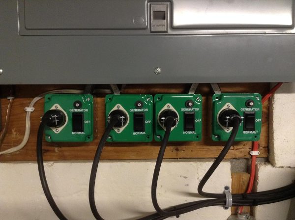 Generator Transfer Switch EZ Generator Universal Outdoor UL CSA ETL-4