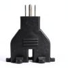 Two Outlet Female Connector Conntek RL-30104 Outdoor Plug U S 3 Prong-3