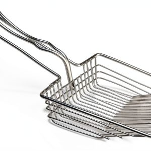 Cat Litter Scoop Van Ness EZ Sift Stainless Steel Dust-Reducing-0