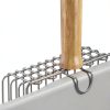 Metal Cat Litter Scoop tilatumo – Beech Wood Grip with Stand T‑LS‑01-2