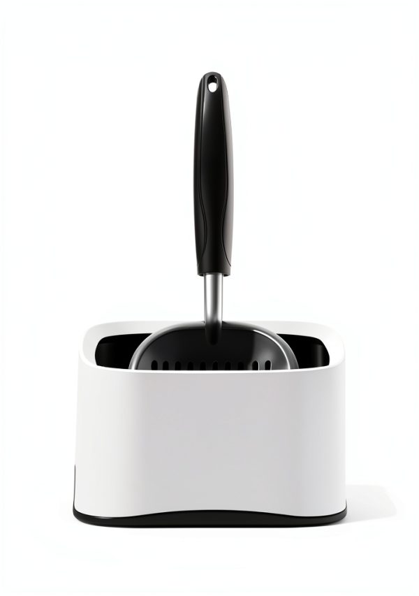 Heavy Duty Cat Litter Scoop with Holder by Epargnaro 12in Aluminum-2
