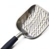 SunGrow Cat Litter Scoop Grey Ergonomic Metal Reduces Wrist Strain-1