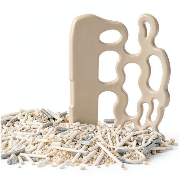 Lady N - Infinity Cat Litter Scoop: Easy Sifting with 8-Shaped Hole Design for Tofu Cat Litter and Clay Litter, Durable ABS Plastic Litter Scoop-5
