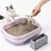 Cat Litter Scoop DHXYZZB Fast Sifting Non‑Stick Scoop Small Green-1