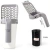 Cat Litter Scooper Esamploe with Trash Container and 215 Garbage Bags-1
