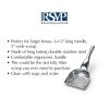 Stainless Steel Kitty Litter Scoop RSVP 4.75x2.5x11.25 Inch-5