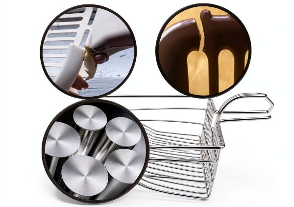 All Metal Litter Scoop QUALIALL Jumbo Steel Cat Scooper with Holder-4