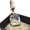WePet Cat Litter Scoop Aluminum Alloy Deep Shovel with Blue Handle-4