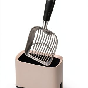 Heavy Duty Metal Cat Litter Scoop Holder Mess & Matter Speed Sifter-0