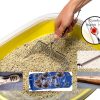 All Metal Litter Scoop QUALIALL Jumbo Steel Cat Scooper with Holder-3