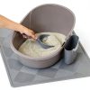 Amazon Basics Litter Scoop with Holder – Gray PP Plastic, 1 Count-4