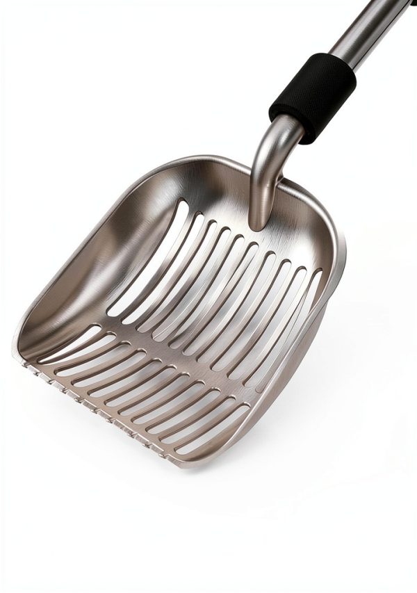 Cat Litter Scoop Depets Scooper with Deep Shovel Adjustable Handle-4