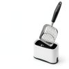 Heavy Duty Metal Cat Litter Scoop Holder Mess & Matter Speed Sifter-6