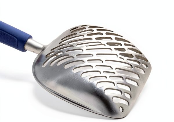 WePet Cat Litter Scoop Aluminum Alloy Deep Shovel with Blue Handle-3