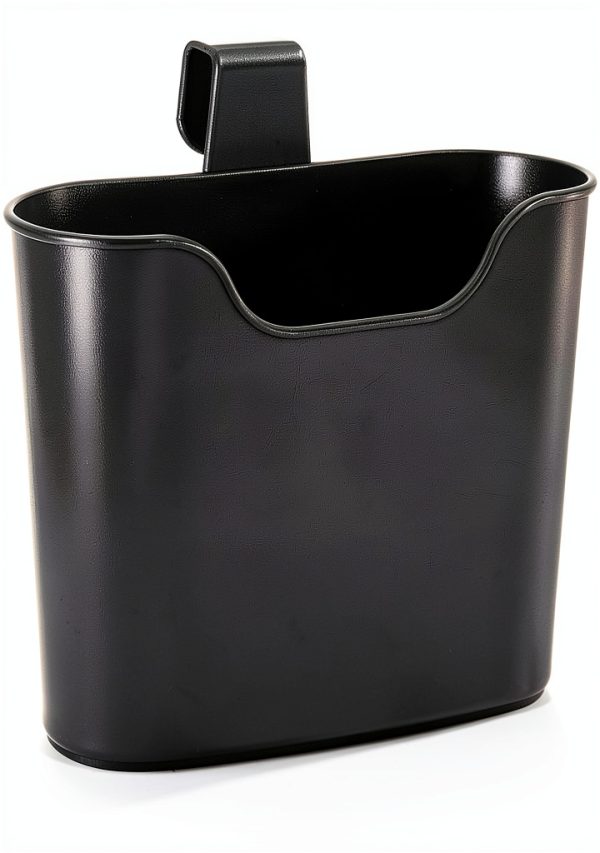 Amazon Basics Litter Scoop with Holder – Gray PP Plastic, 1 Count-1