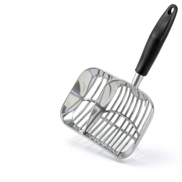 Heavy Duty Metal Cat Litter Scoop Holder Mess & Matter Speed Sifter-2