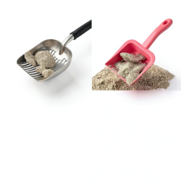 Heavy Duty Metal Cat Litter Scoop Holder Mess & Matter Speed Sifter-4