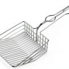 All Metal Litter Scoop QUALIALL Jumbo Steel Cat Scooper with Holder-8